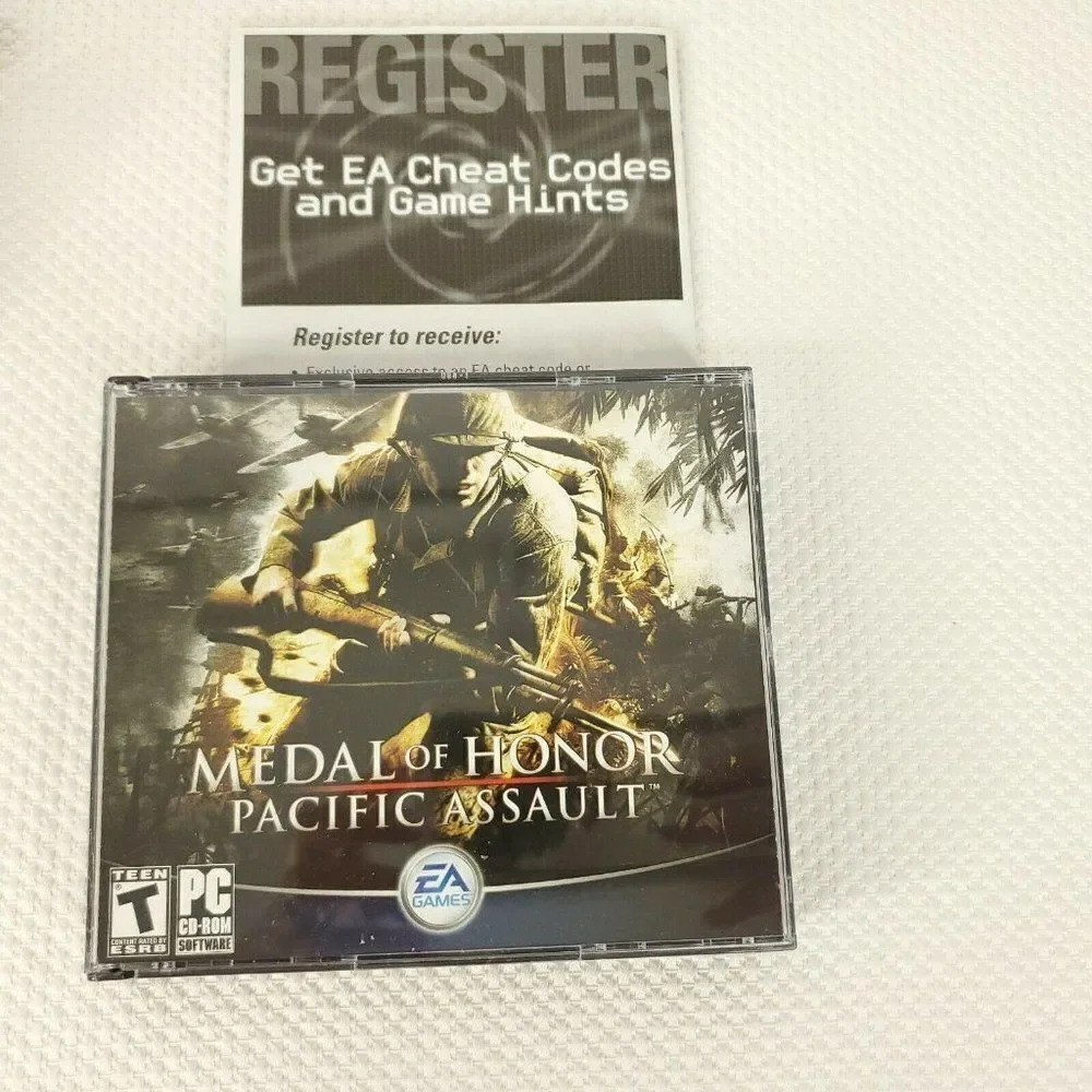 Medal of Honor Pacific Assault PC EA Games 2004 CD